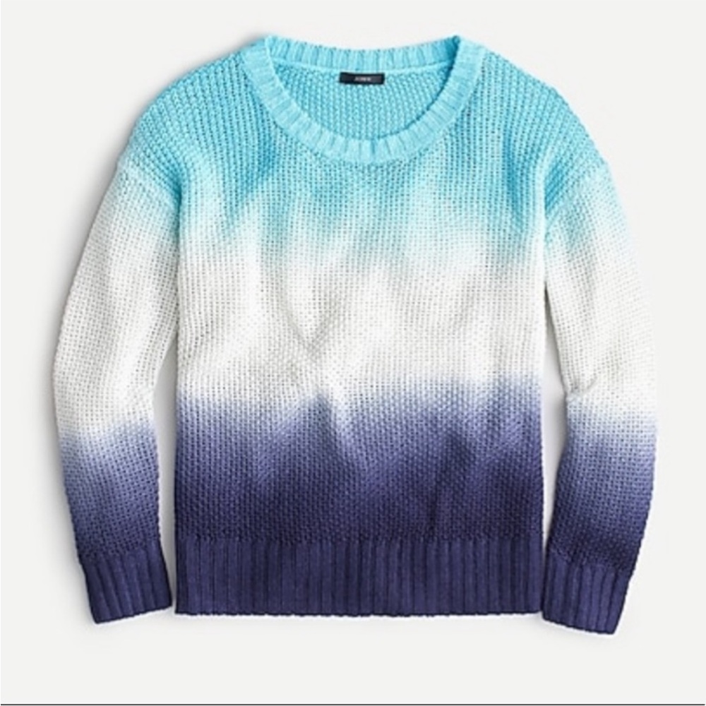 New J. Crew Linen Beach Sweater